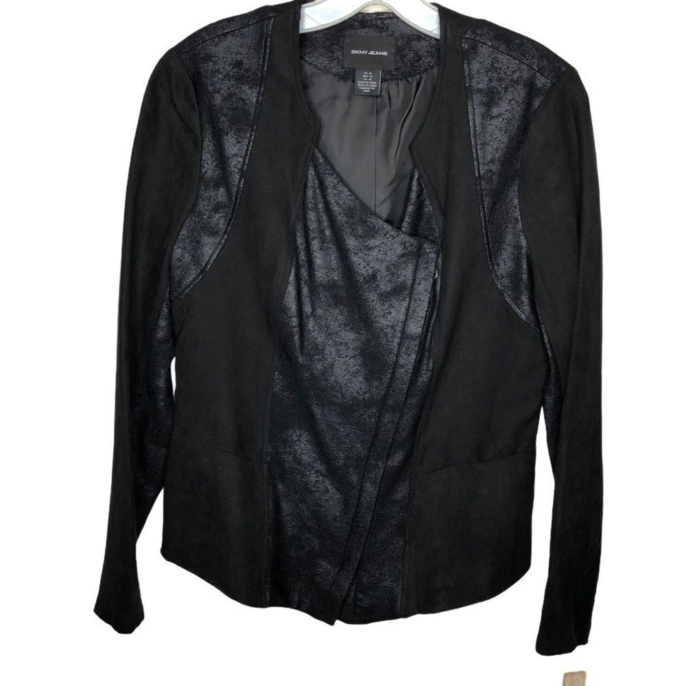 DKNY Jeans Black Jacket NWT‎